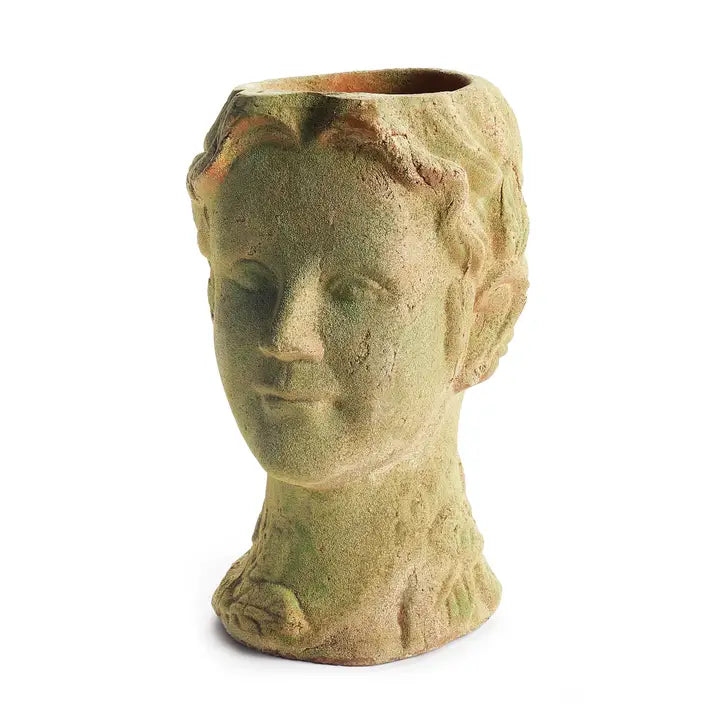 Aphrodite Goddess Bust Planter top