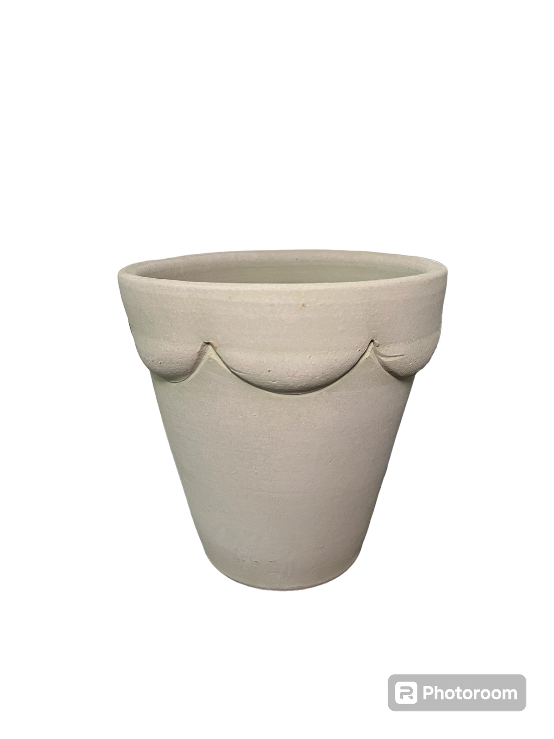 grey terracotta plant pots Botanical Orleans Pot Medium