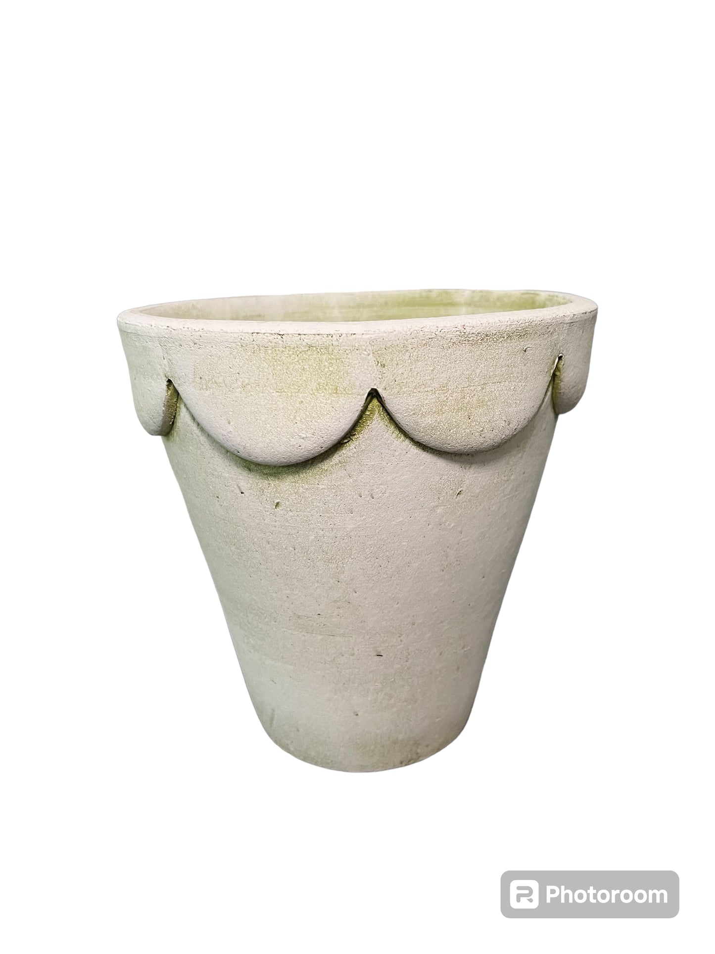 Botanical Orleans Pot Medium - Verde White